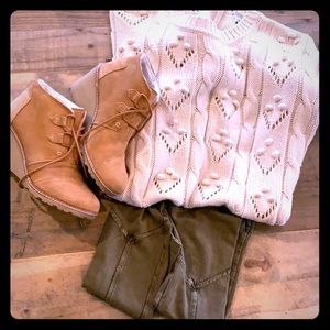 BP Moto Leggings in Olive, Sz Small